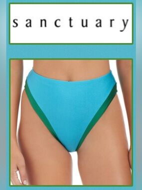 NWT Sanctuary Twice As Nice High Rise Bikini Bottoms